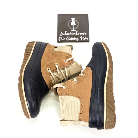 BOGS Women's Taupe Multi Lace Leather Classic Casual Tall Boot Snow Size 7 1839 - Picture 11 of 16